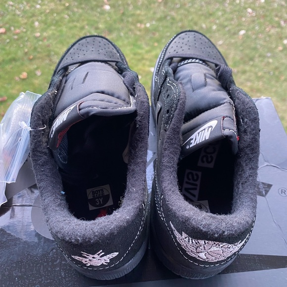 Travis Scott x Jordan 1 Retro Retro Low OG SP size 3Y BNIB Black Phantom (ps 3Y) - Picture 14 of 16